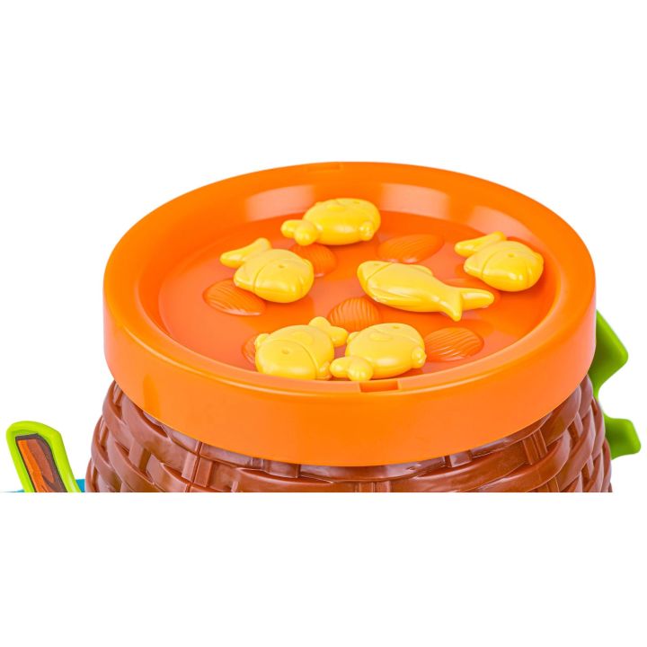 Zabawna gra zręcznościowa KOSZ RYBEK Balansujące rybki Koszyk Don't spill the Fish