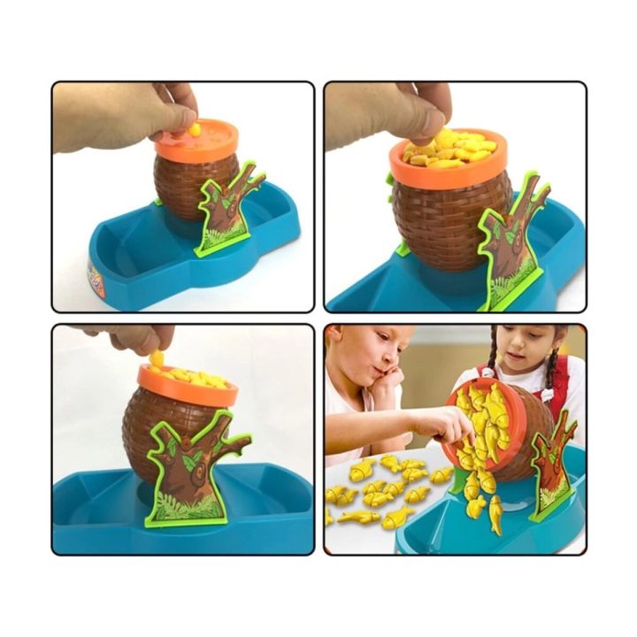 Zabawna gra zręcznościowa KOSZ RYBEK Balansujące rybki Koszyk Don't spill the Fish