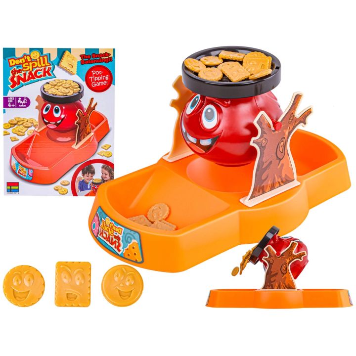 Gra zręcznościowa Wesoły garnuszek Nie strać przekąski Równoważnia Don't spill the Snack