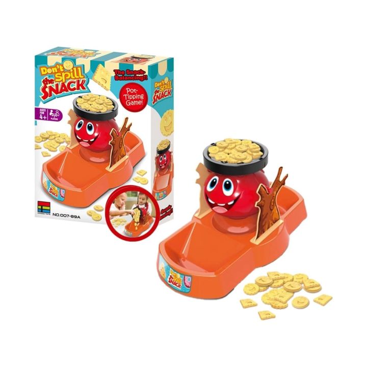 Gra zręcznościowa Wesoły garnuszek Nie strać przekąski Równoważnia Don't spill the Snack
