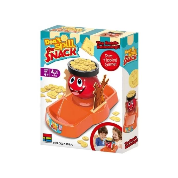 Gra zręcznościowa Wesoły garnuszek Nie strać przekąski Równoważnia Don't spill the Snack