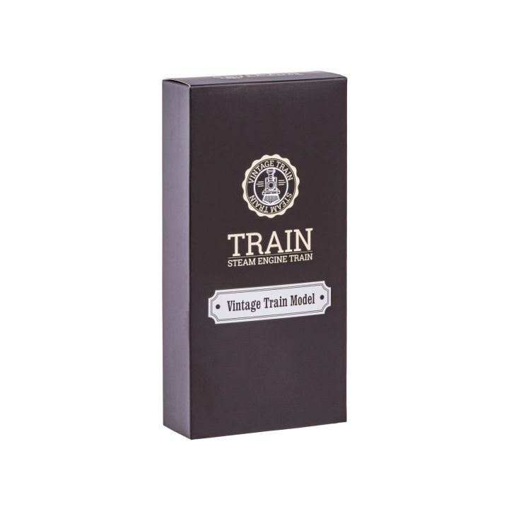 Elektryczna Kolejka Lokomotywa - Parowóz + 3 Wagony