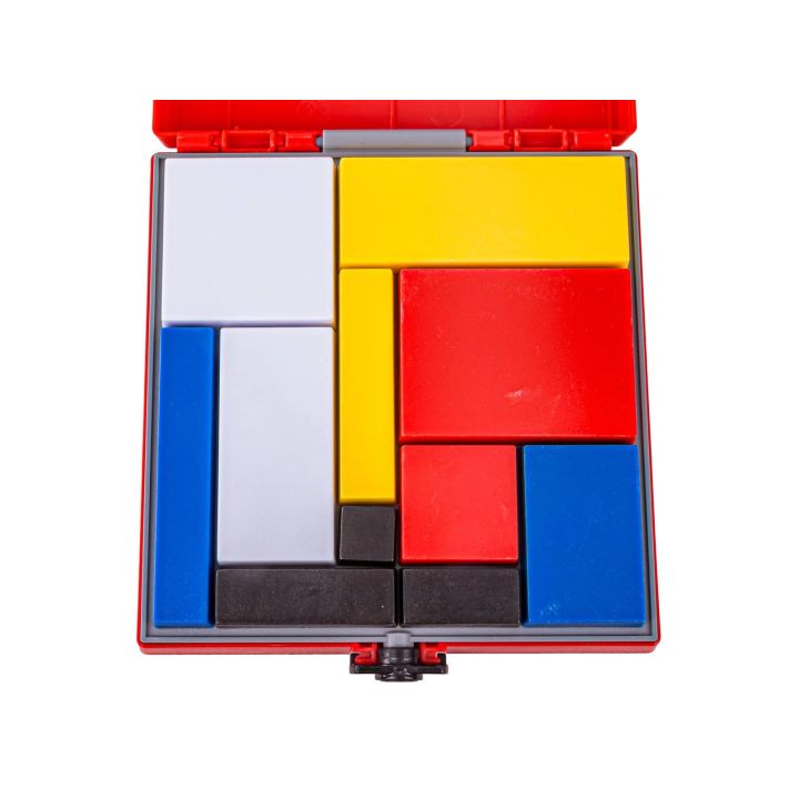 Logiczna gra zręcznościowa IQ Puzzle, Układanka, Łamigłówka, Kolorowe klocki