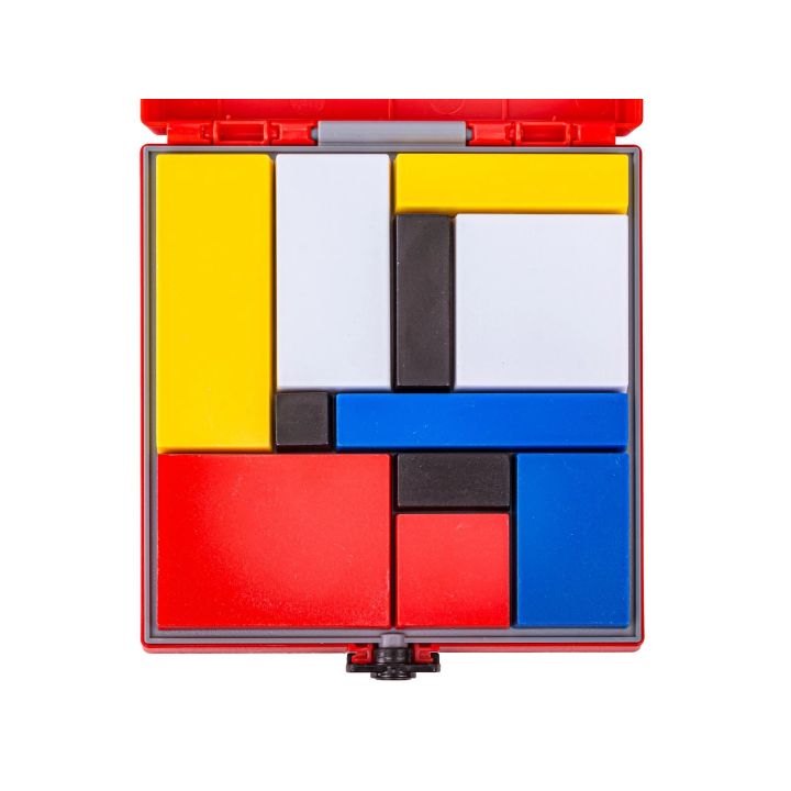 Logiczna gra zręcznościowa IQ Puzzle, Układanka, Łamigłówka, Kolorowe klocki