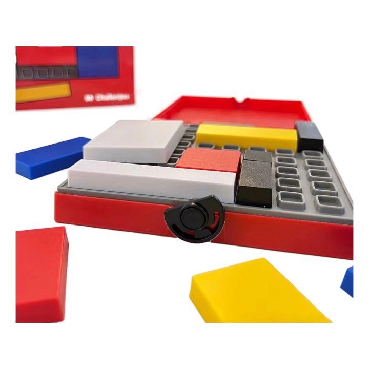 Logiczna gra zręcznościowa IQ Puzzle, Układanka, Łamigłówka, Kolorowe klocki