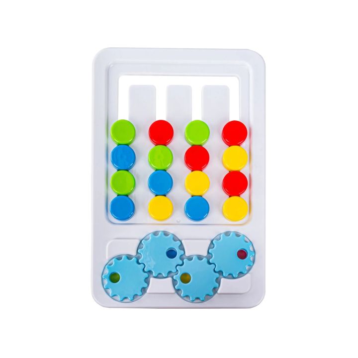 Gra Logiczna Dla Dzieci, Układanka LABIRYNT Cztery Kolory