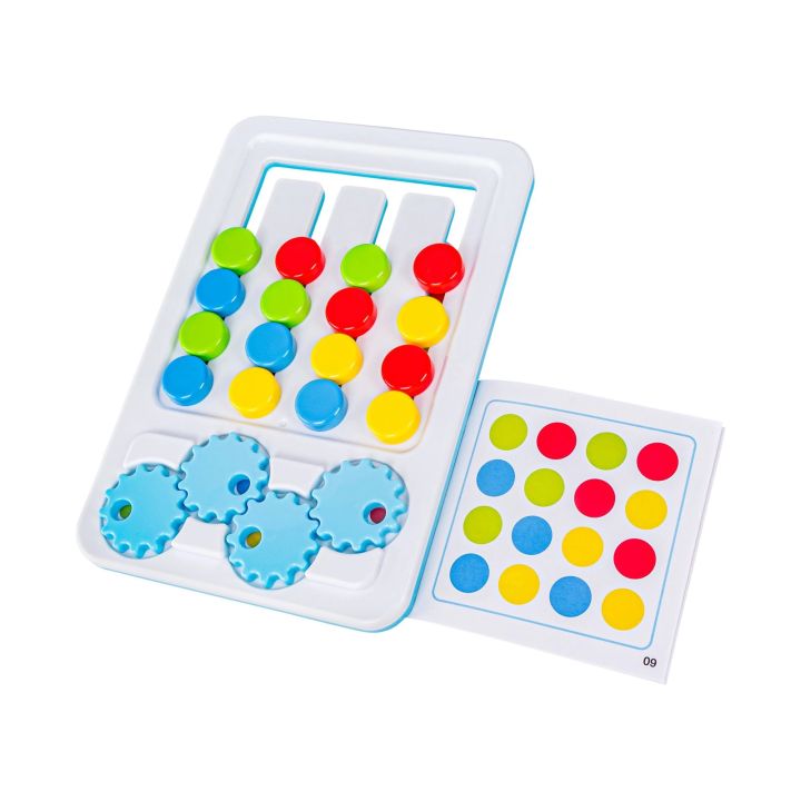 Gra Logiczna Dla Dzieci, Układanka LABIRYNT Cztery Kolory