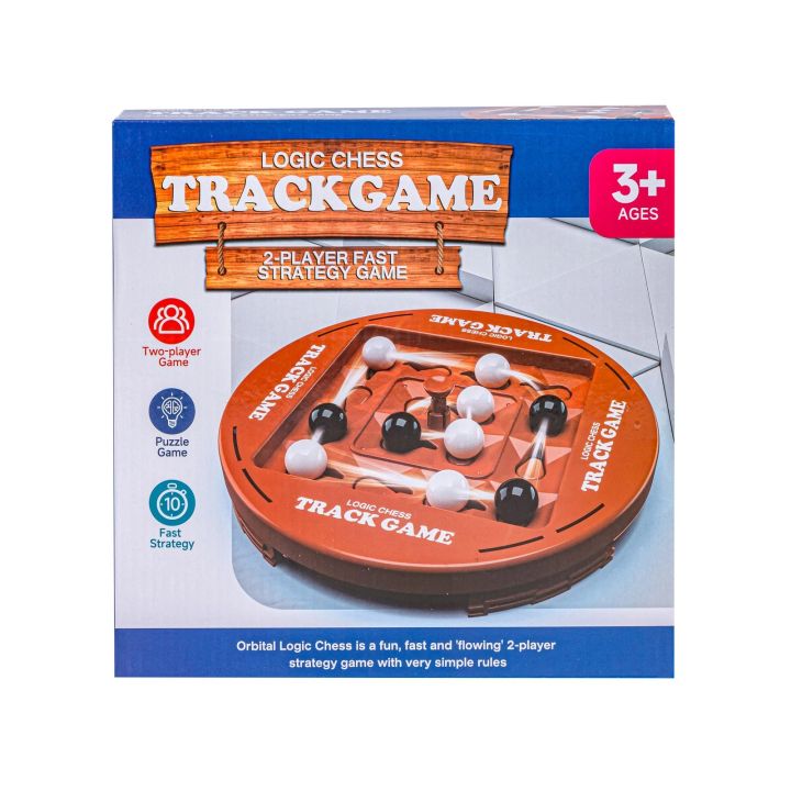 Gra planszowa, strategiczna Szachy Logiczne  "Track game" 4 W Rzędzie