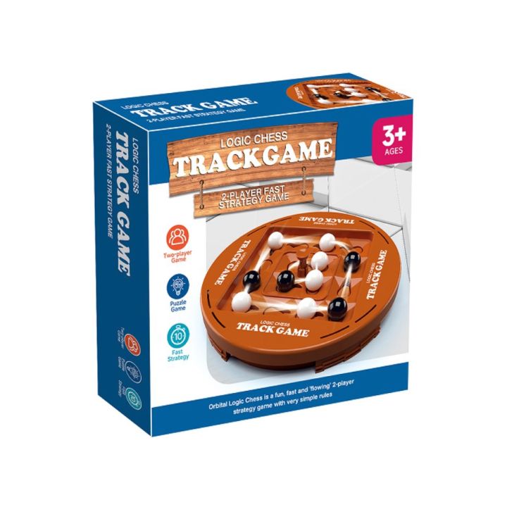 Gra planszowa, strategiczna Szachy Logiczne  "Track game" 4 W Rzędzie