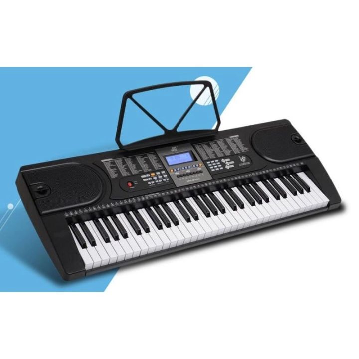 Keyboard Organy 61 Klawiszy Zasilacz Mikrofon MK-2106 Przecena 5