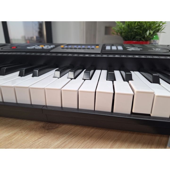 Keyboard Organy 61 Klawiszy Zasilacz Mikrofon MK-2106 Przecena 6