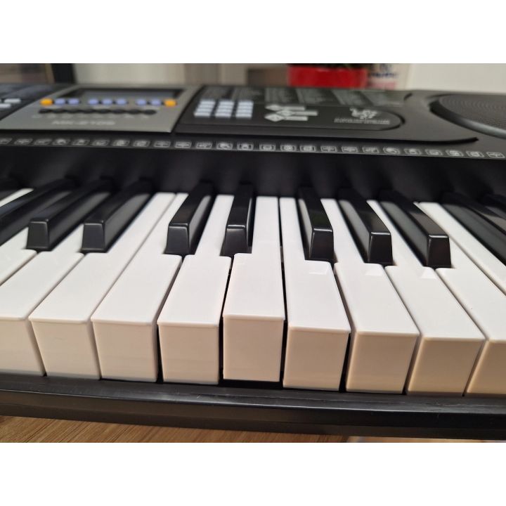 Keyboard Organy 61 Klawiszy Zasilacz Mikrofon MK-2106 Przecena 6