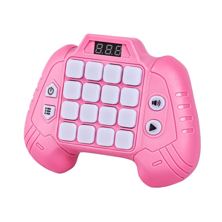 Zabawka Na Pamięć KONTROLER RÓŻOWY Gamepad Edukacyjna gra dla dzieci Pad Konsola Memory 16 klawiszy