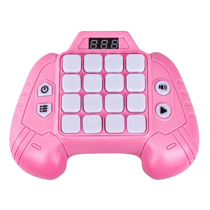 Zabawka Na Pamięć KONTROLER RÓŻOWY Gamepad Edukacyjna gra dla dzieci Pad Konsola Memory 16 klawiszy
