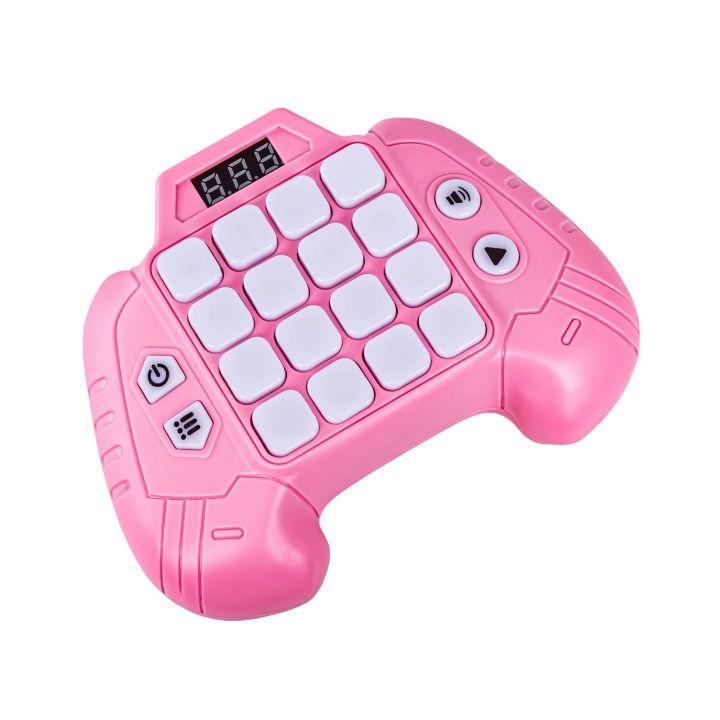 Zabawka Na Pamięć KONTROLER RÓŻOWY Gamepad Edukacyjna gra dla dzieci Pad Konsola Memory 16 klawiszy