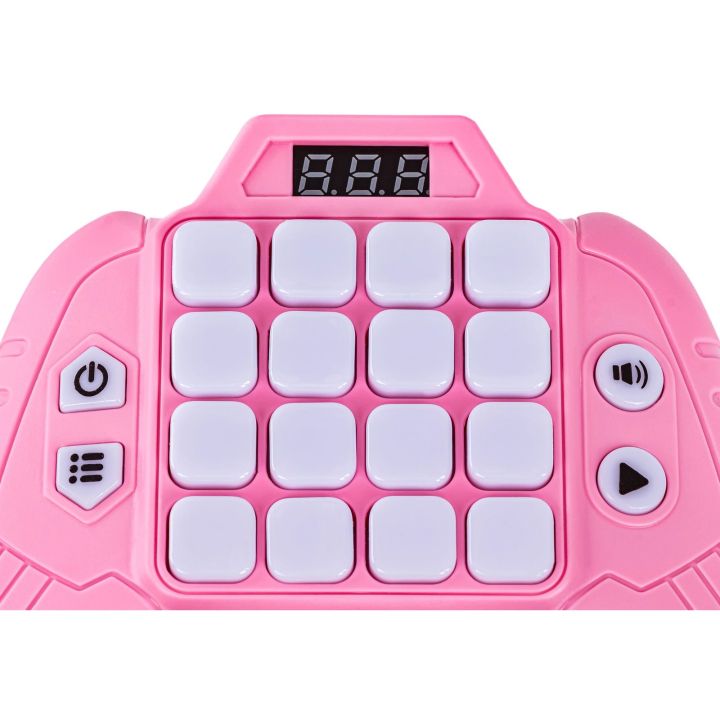 Zabawka Na Pamięć KONTROLER RÓŻOWY Gamepad Edukacyjna gra dla dzieci Pad Konsola Memory 16 klawiszy