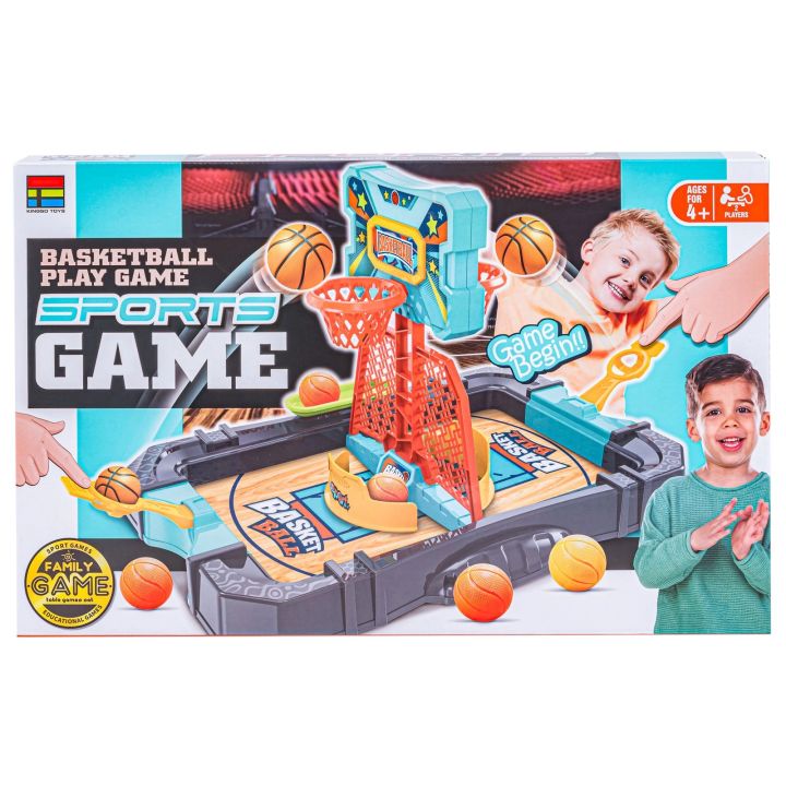 Stołowa Gra Zręcznościowa Koszykówka, Zestaw Do Gry W Mini Koszykówkę