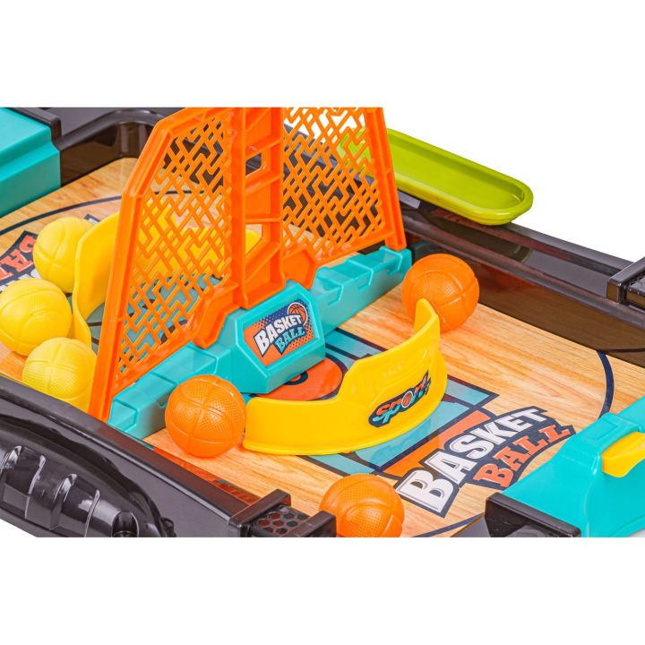 Stołowa Gra Zręcznościowa Koszykówka, Zestaw Do Gry W Mini Koszykówkę