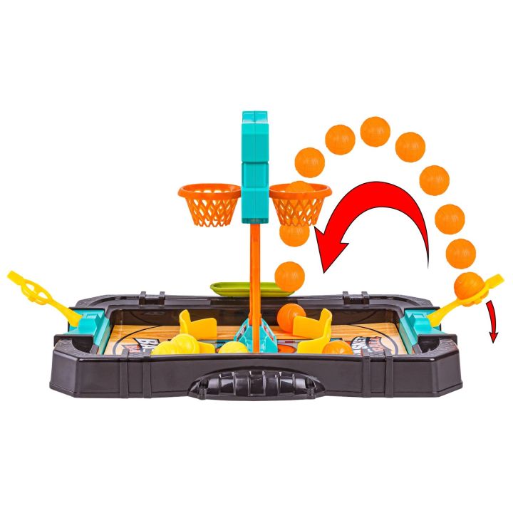 Stołowa Gra Zręcznościowa Koszykówka, Zestaw Do Gry W Mini Koszykówkę