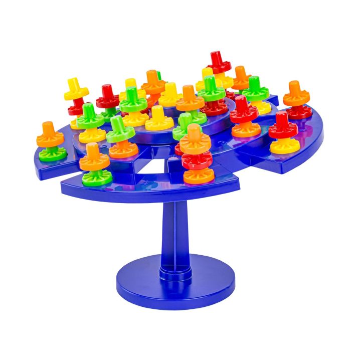 Edukacyjna Gra Zręcznościowa "Stack'em" Układanka Balansujące Pionki