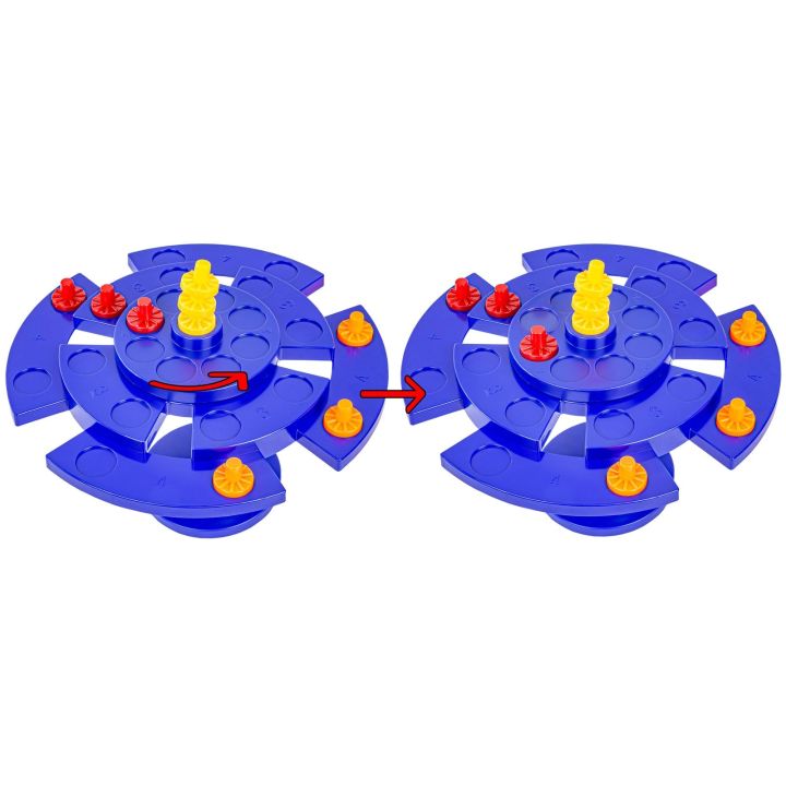 Edukacyjna Gra Zręcznościowa "Stack'em" Układanka Balansujące Pionki