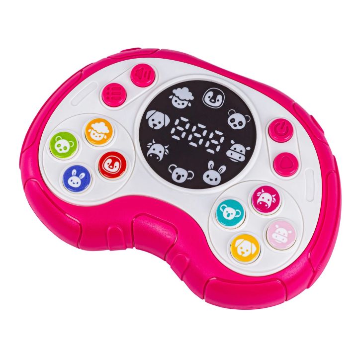 Zabawka Na Pamięć KONTROLER RÓŻOWY Gamepad Edukacyjna gra dla dzieci Pad Konsola