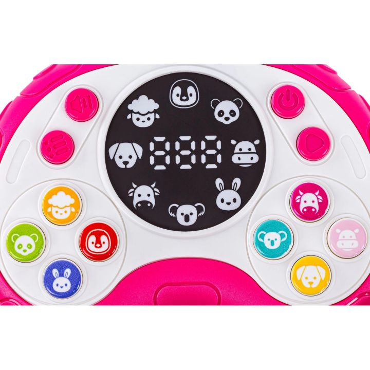 Zabawka Na Pamięć KONTROLER RÓŻOWY Gamepad Edukacyjna gra dla dzieci Pad Konsola