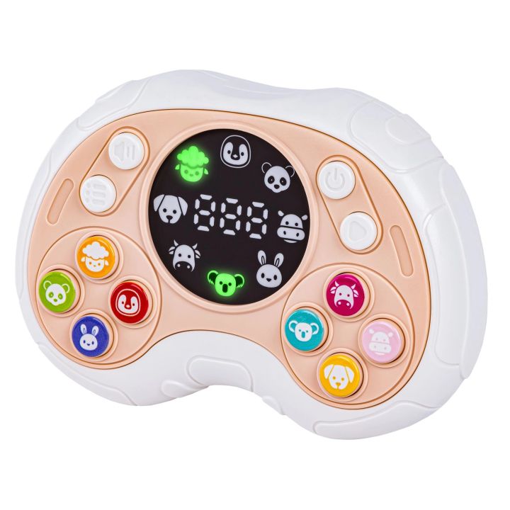 Zabawka Na Pamięć KONTROLER BEŻOWY Gamepad Edukacyjna gra dla dzieci Pad Konsola