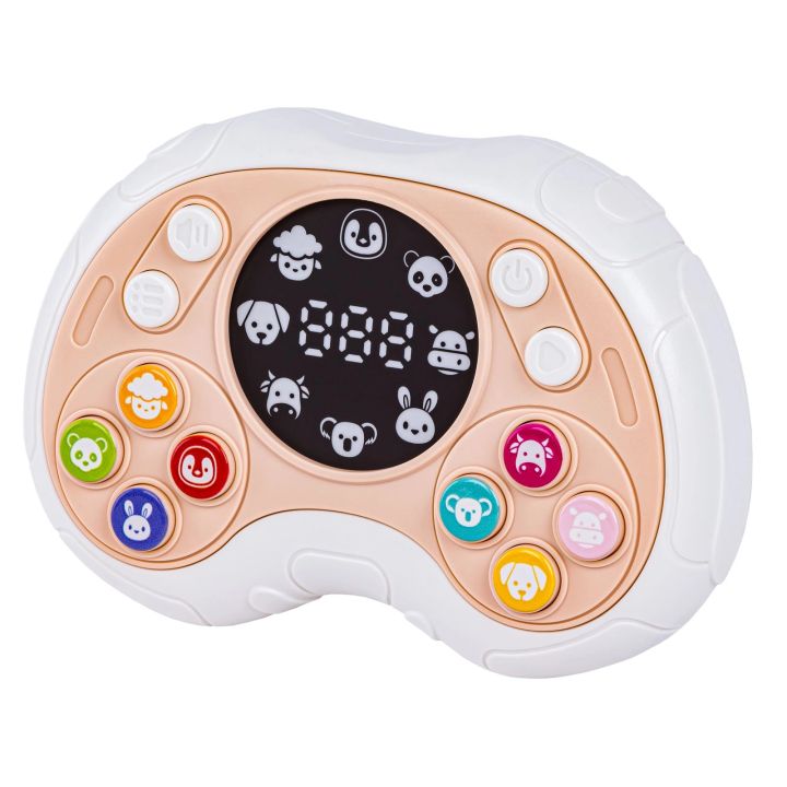 Zabawka Na Pamięć KONTROLER BEŻOWY Gamepad Edukacyjna gra dla dzieci Pad Konsola