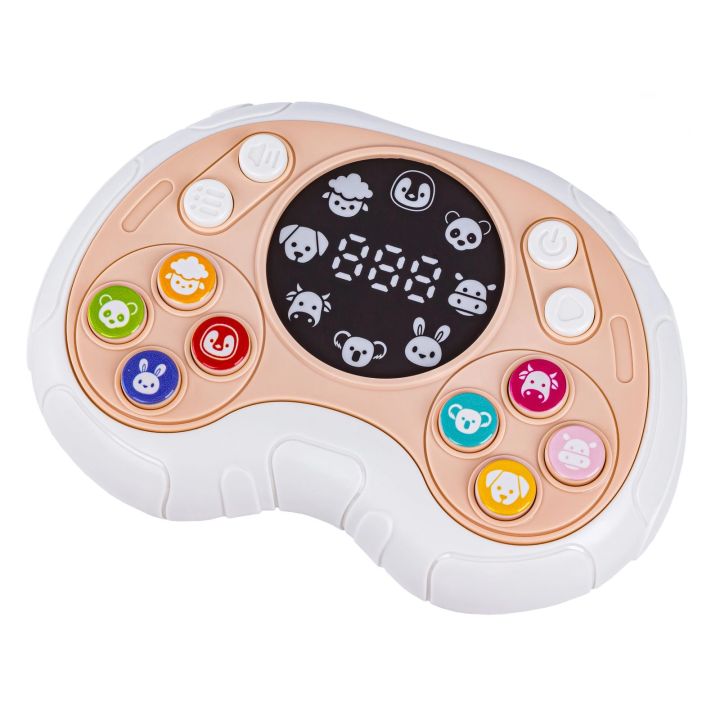 Zabawka Na Pamięć KONTROLER BEŻOWY Gamepad Edukacyjna gra dla dzieci Pad Konsola