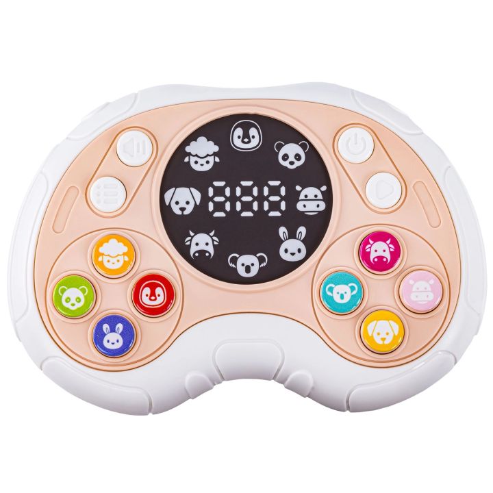 Zabawka Na Pamięć KONTROLER BEŻOWY Gamepad Edukacyjna gra dla dzieci Pad Konsola