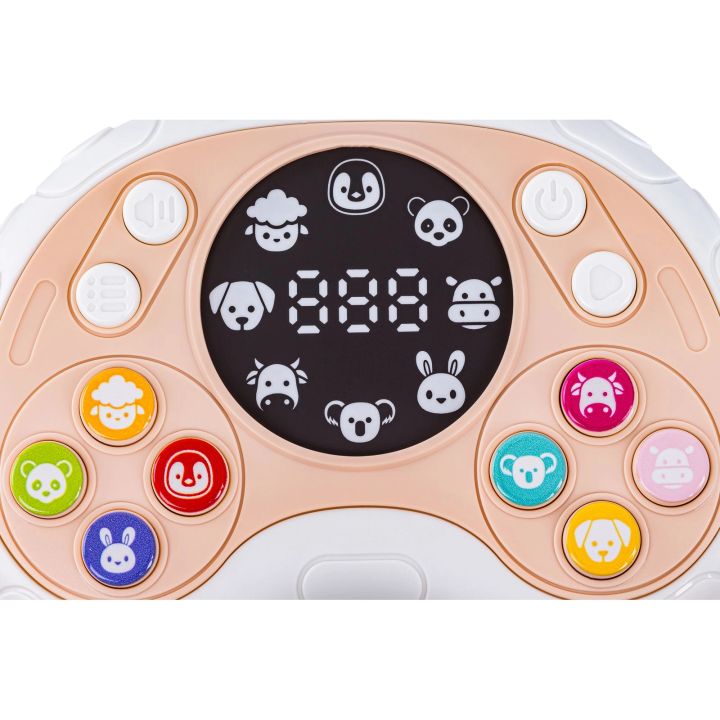 Zabawka Na Pamięć KONTROLER BEŻOWY Gamepad Edukacyjna gra dla dzieci Pad Konsola