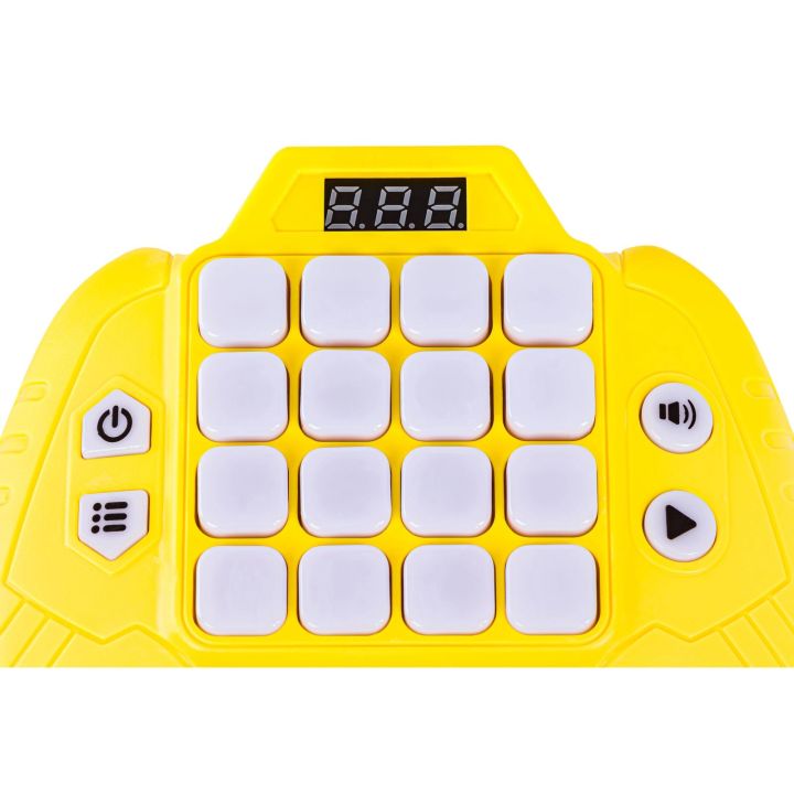 Zabawka Na Pamięć KONTROLER ŻÓŁTY Gamepad Edukacyjna gra dla dzieci Pad Konsola Memory 16 klawiszy