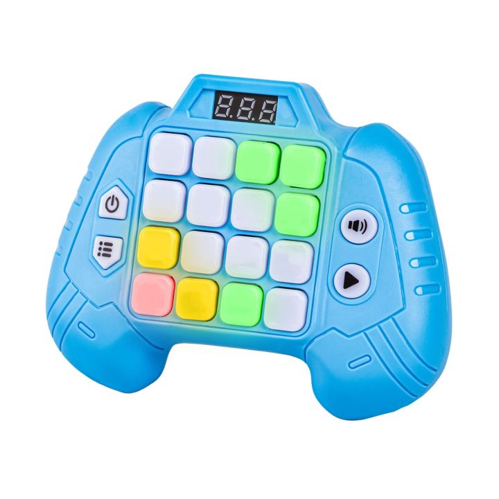 Zabawka Na Pamięć KONTROLER NIEBIESKI Gamepad Edukacyjna gra dla dzieci Pad Konsola Memory 16 klawiszy
