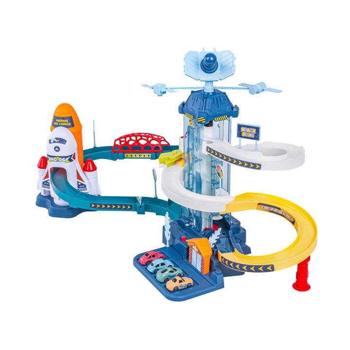 Zjazd Tor Samochodowy Parking Winda Stacja kosmiczna + Pojazdy Przecena 1