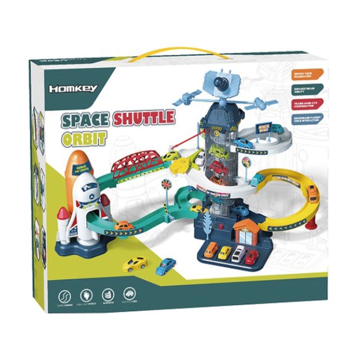 Zjazd Tor Samochodowy Parking Winda Stacja kosmiczna + Pojazdy Przecena 1