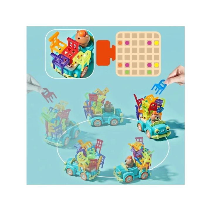 Gra Rodzinna Zręcznościowa Spadające Krzesła Samochód Auto Ruchomy cel