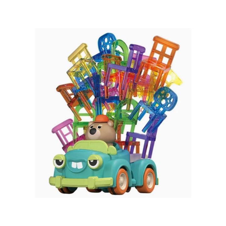 Gra Rodzinna Zręcznościowa Spadające Krzesła Samochód Auto Ruchomy cel