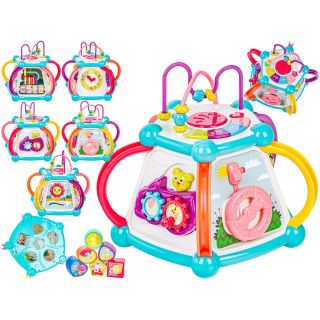 Multikostka Kostka Bryła Piramida Edukacyjna Sensoryczna zabawka dla malucha 7w1