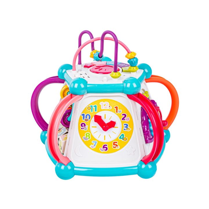 Multikostka Kostka Bryła Piramida Edukacyjna Sensoryczna zabawka dla malucha 7w1