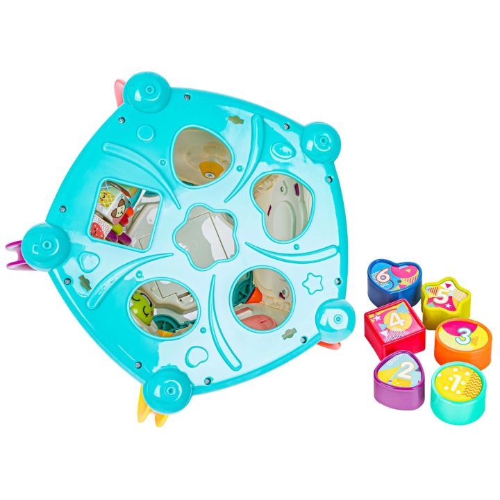 Multikostka Kostka Bryła Piramida Edukacyjna Sensoryczna zabawka dla malucha 7w1