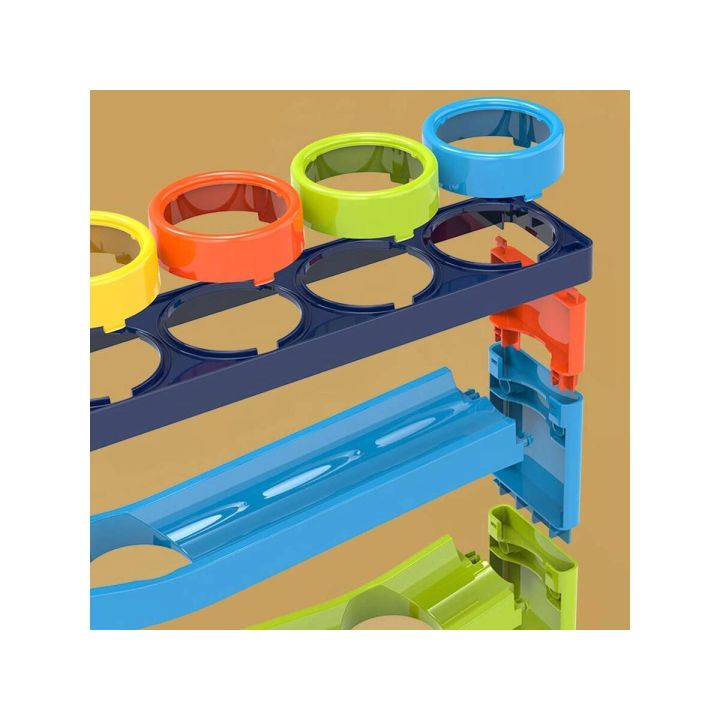 Zjeżdżalnia z piłeczkami Młotek Zbijak Tor Kulkowy Kulodrom Zabawka interaktywna Pound & Ball Przecena 1