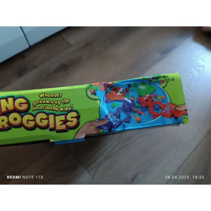 Gra Planszowa Karmienie Żabek, Głodne Żabki Jak Hipcie Feeding Froggies Przecena 2