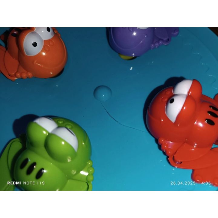 Gra Planszowa Karmienie Żabek, Głodne Żabki Jak Hipcie Feeding Froggies Przecena 2