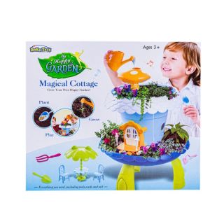 NIEBIESKI Zestaw Małego Ogrodnika UPRAWA Nawilżacz do roślin, Domek Dla Lalek, Doniczka Na Rośliny Przecena 1
