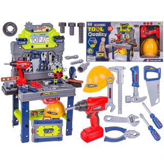 Zestaw Majsterkowicza Mechanika Warsztat Stolarski Walizka Stolik Wkrętarka Narzędzia