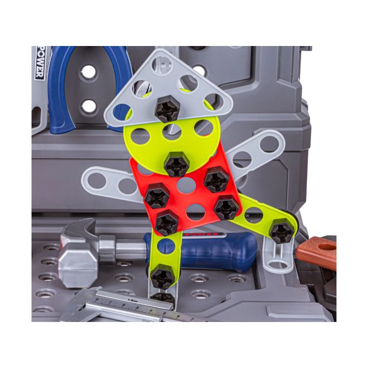 Zestaw Majsterkowicza Mechanika Warsztat Stolarski Walizka Stolik Wkrętarka Narzędzia