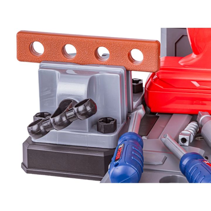 Zestaw Majsterkowicza Mechanika Warsztat Stolarski Walizka Stolik Wkrętarka Narzędzia