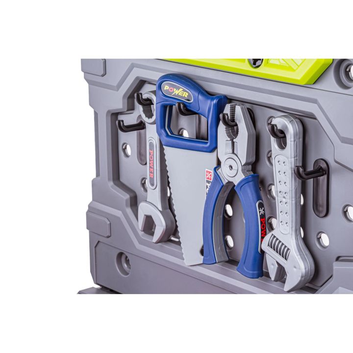 Zestaw Majsterkowicza Mechanika Warsztat Stolarski Walizka Stolik Wkrętarka Narzędzia