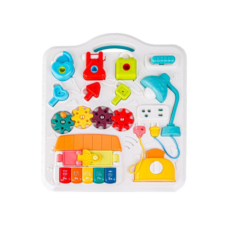 Edukacyjny Interaktywny Stolik Dla Dzieci, Pianinko, Klocki, Melodie Przecena 2